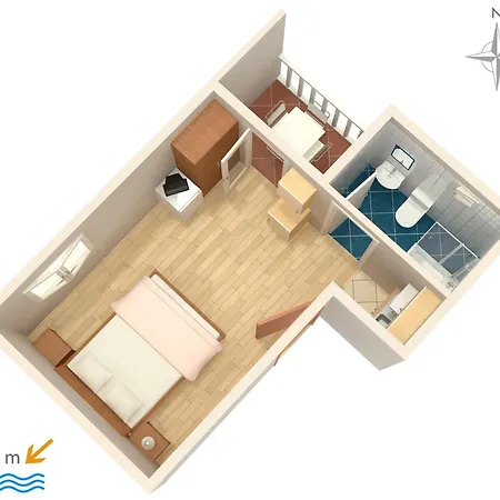 With Parking Space Biograd Na Moru, Biograd - 859 Appartamento *